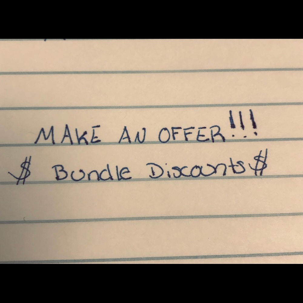 All offers welcome!